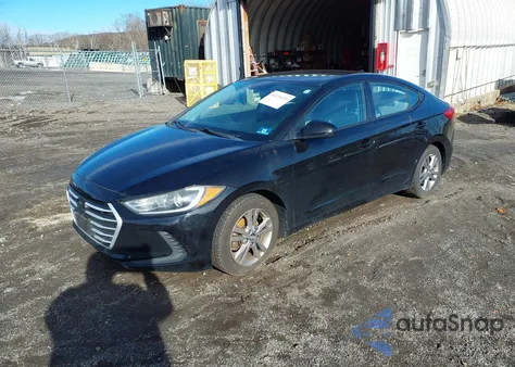2018 Hyundai Elantra Sel из США, поврежденный, VIN KMHD84LF6JU574321